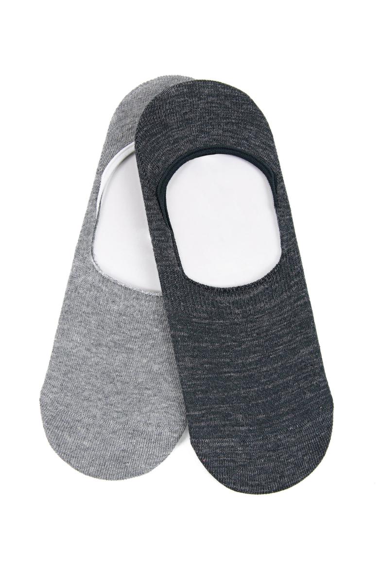 Erkek Gri Melanj Çorap - 50234020002