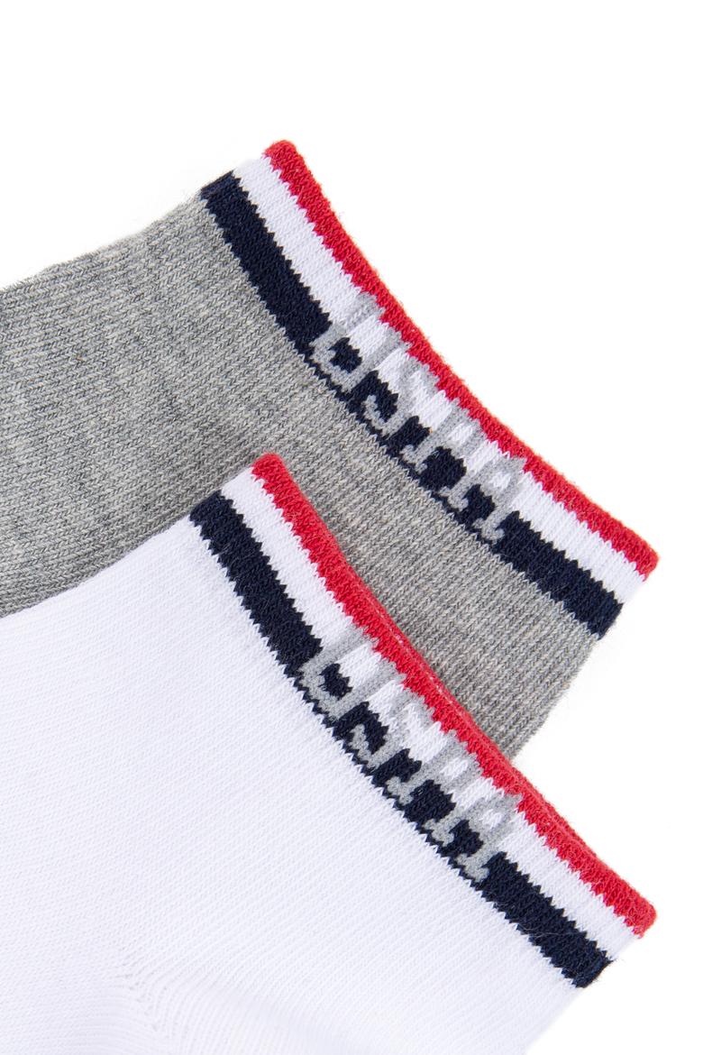 Erkek Gri Melanj Çorap - 50234019002