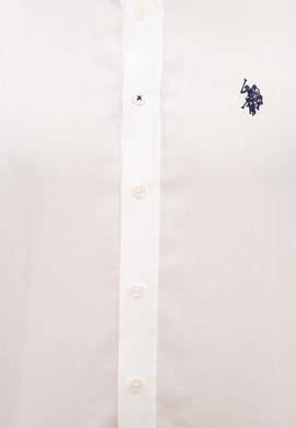 Erkek Beyaz Gömlek Uzunkol Basic - 50234985010