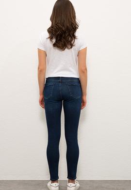 Kadın Mavi Jean Pantolon - 50235002005