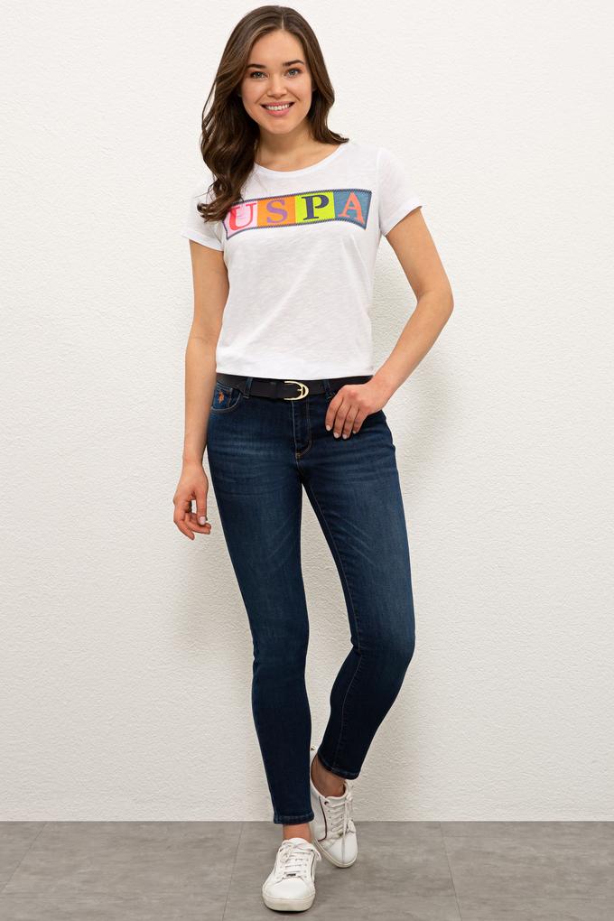 Kadın Mavi Jean Pantolon