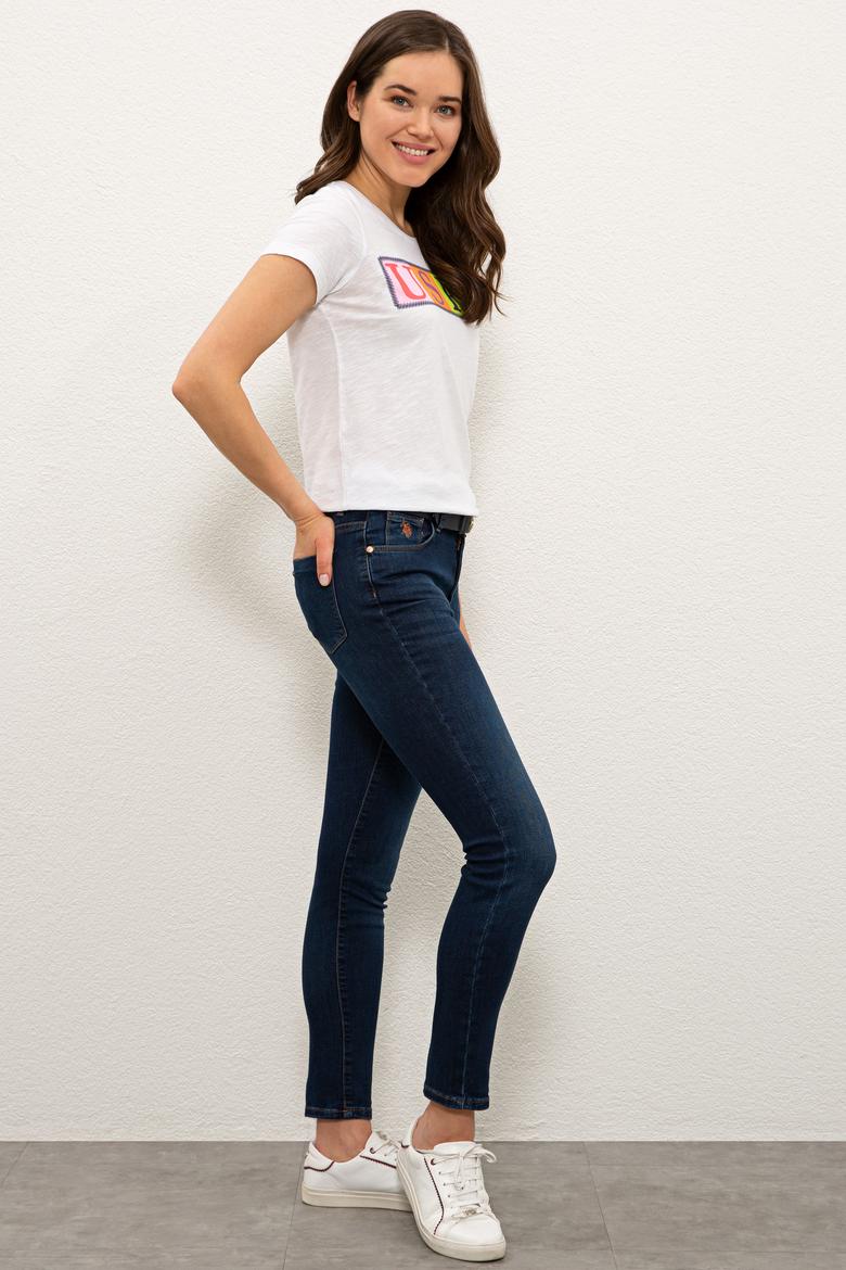 Kadın Mavi Jean Pantolon - 50235002005