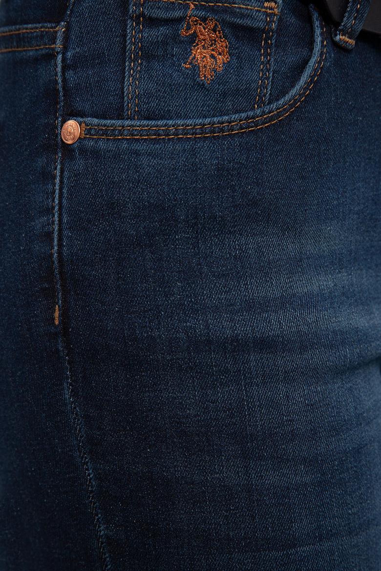 Kadın Mavi Jean Pantolon - 50235002005