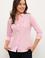 Kadın Pembe Uzun Kollu Basic Gömlek