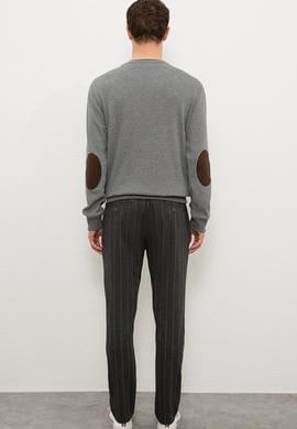 Erkek Antrasit Melanj Eşofman Altı - 50239597001