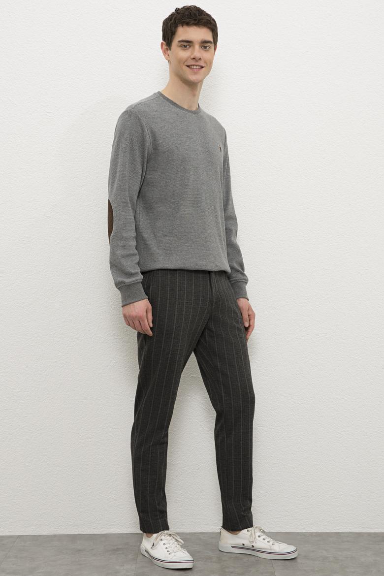 Erkek Antrasit Melanj Eşofman Altı - 50239597001