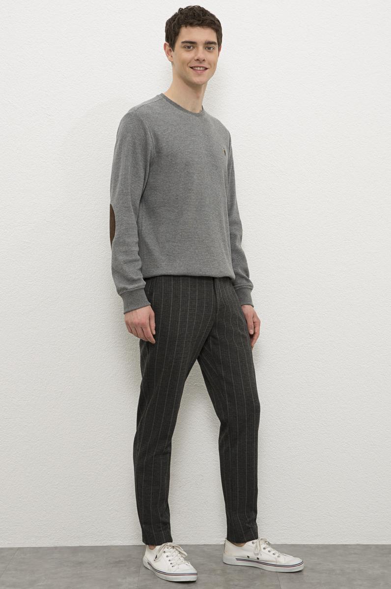 Erkek Antrasit Melanj Eşofman Altı