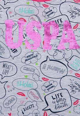 Kız Çocuk Gri Gecelik - 50241920001