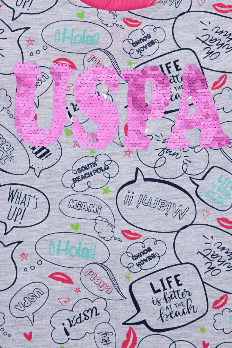 Kız Çocuk Gri Gecelik - 50241920001