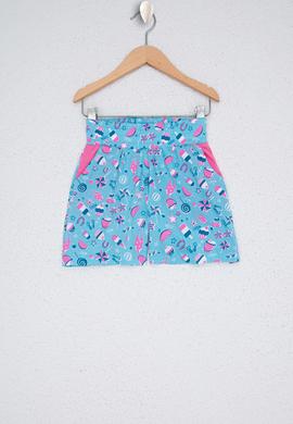 Kız Çocuk Mavi Pijama Takım - 50241943004