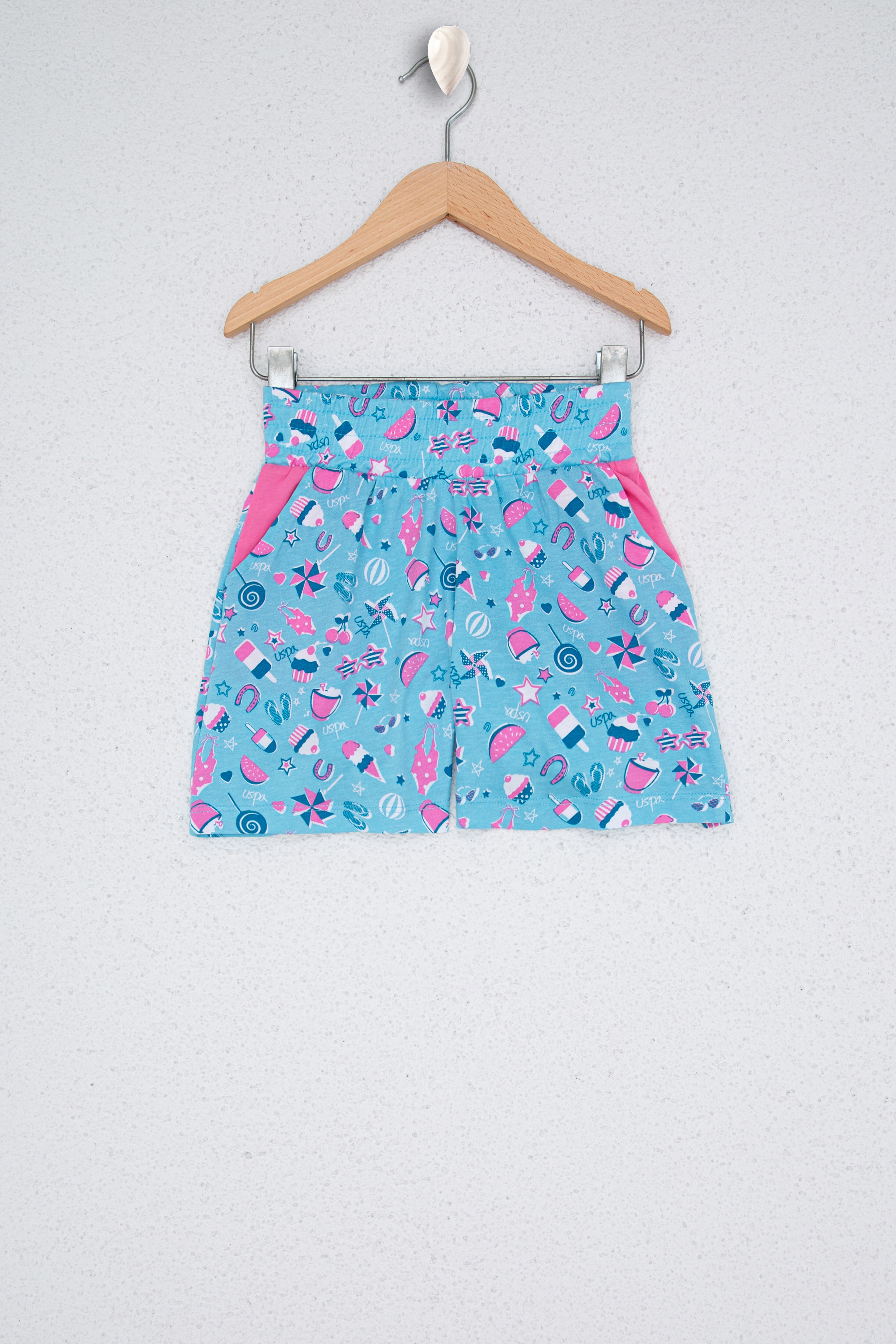 Kız Çocuk Mavi Pijama Takım - Image 3