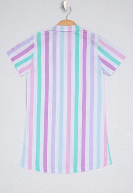 Kız Çocuk Renkli Gecelik - 50241946005