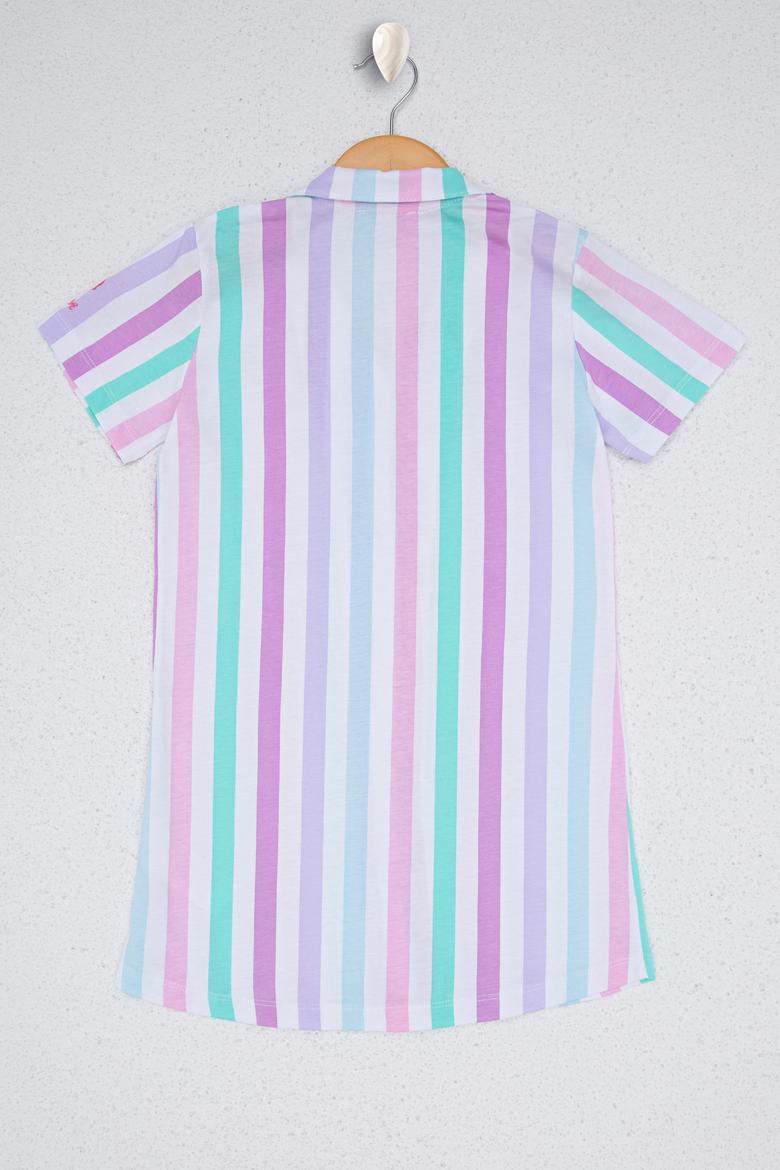 Kız Çocuk Renkli Gecelik - 50241946005