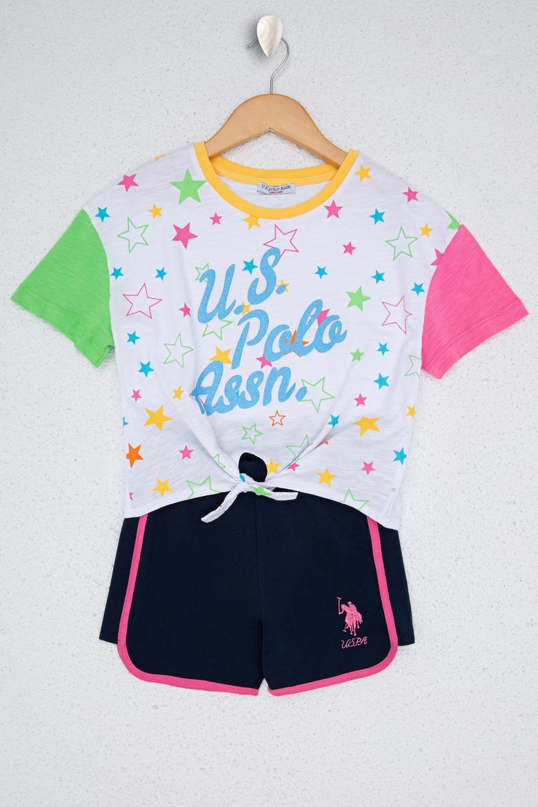 Kız Çocuk Lacivert Pijama Takımı