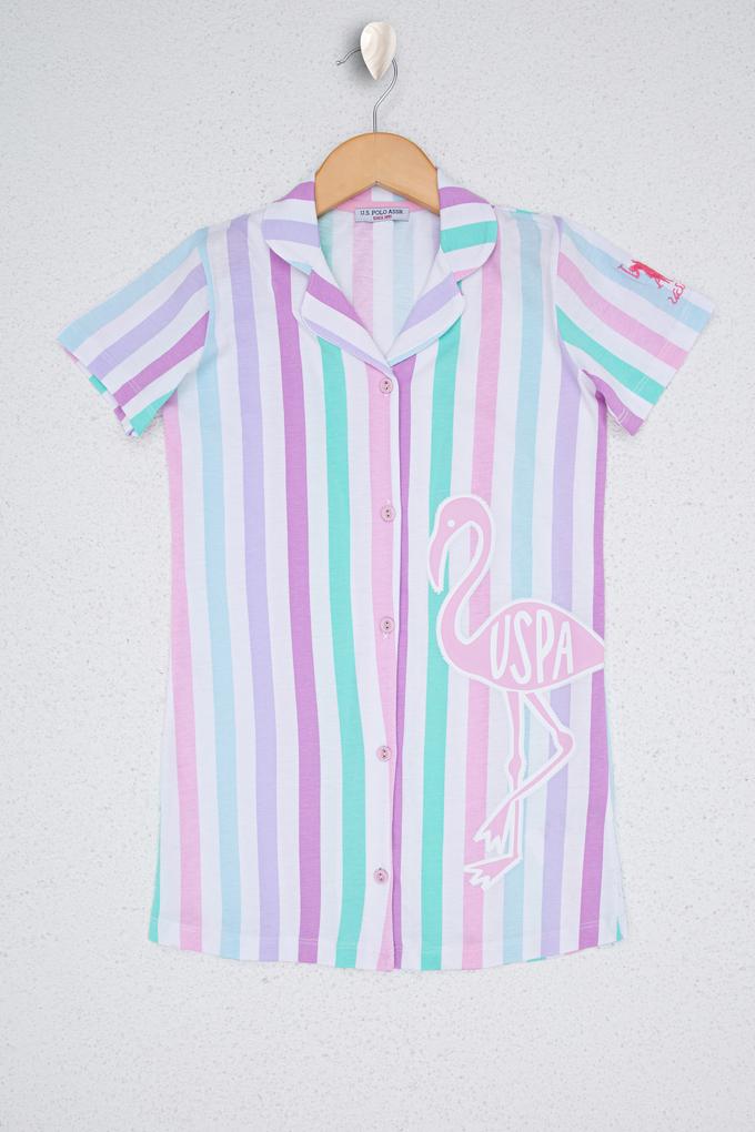 Kız Çocuk Renkli Gecelik