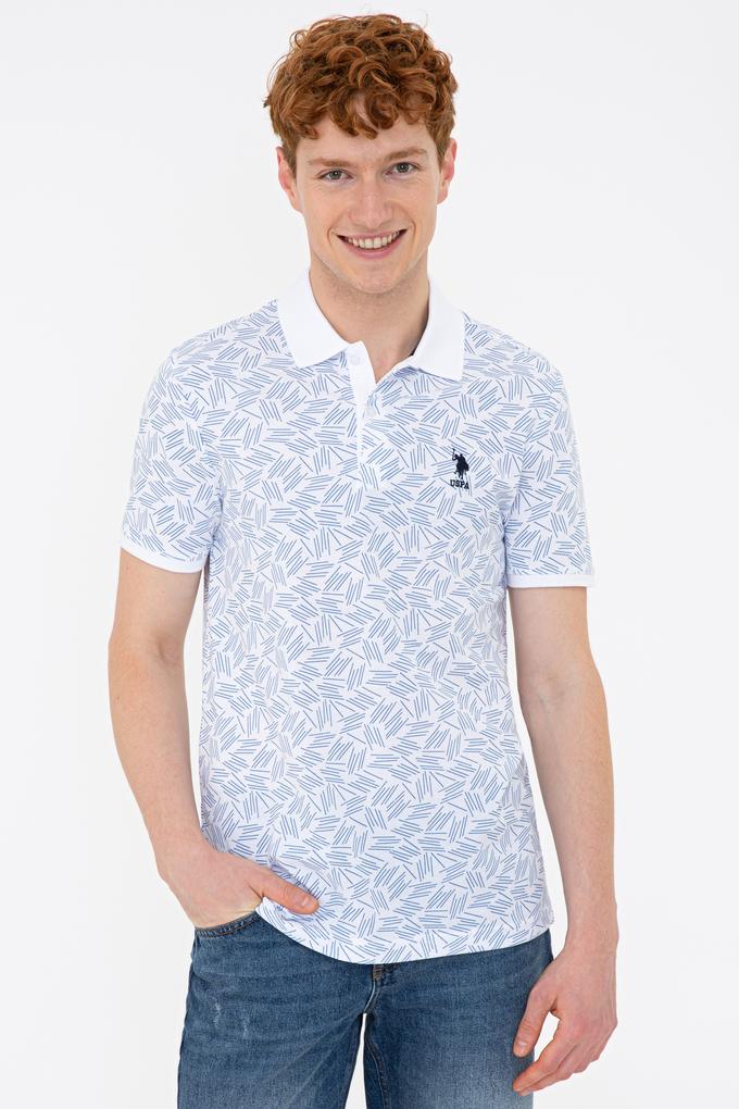 Erkek Beyaz Polo Yaka T-Shirt