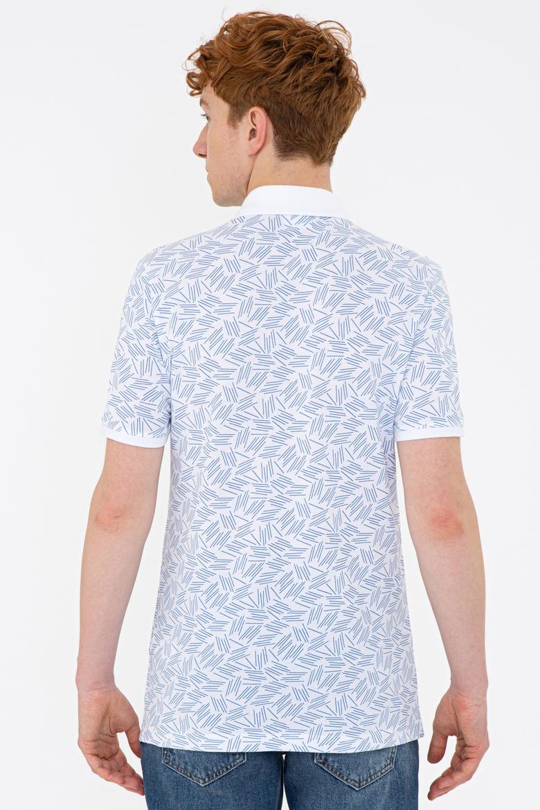 Erkek Beyaz Polo Yaka T-Shirt - 50237322007