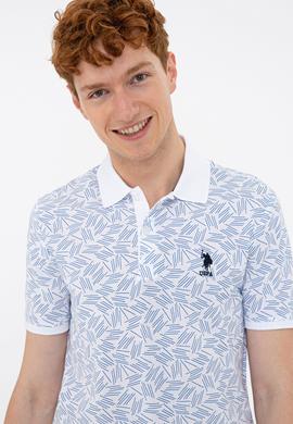 Erkek Beyaz Polo Yaka T-Shirt - 50237322007