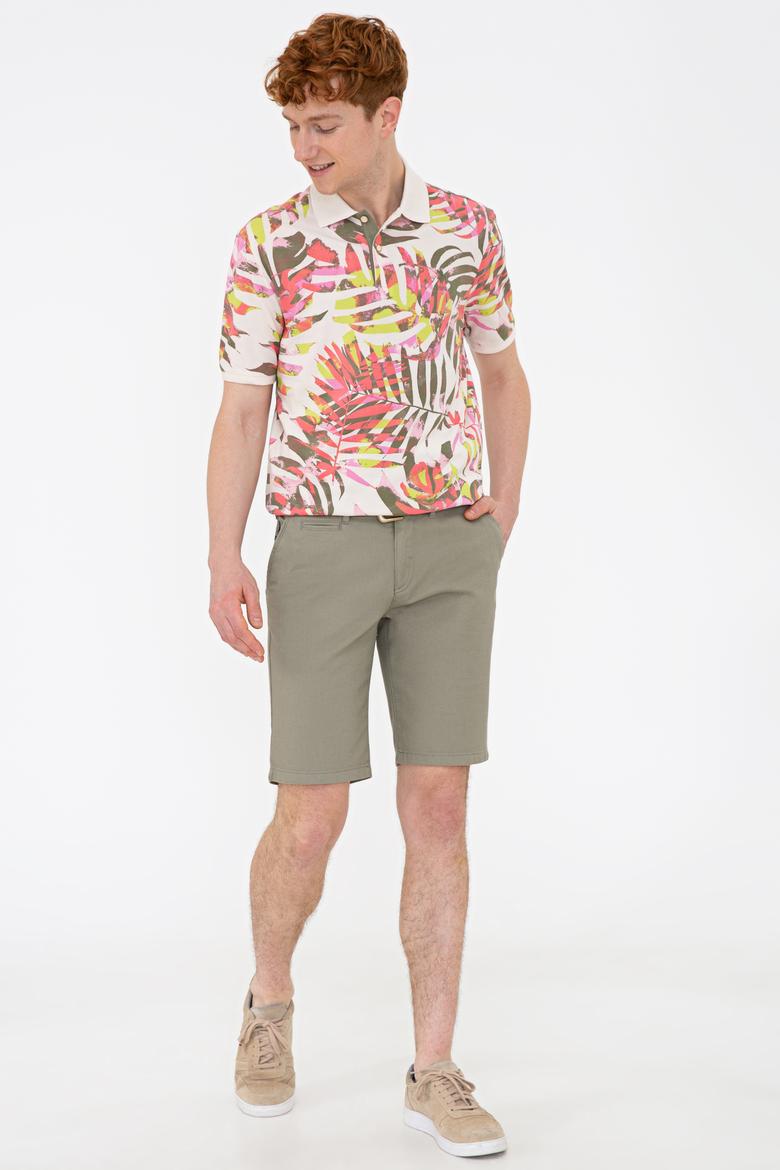 Erkek Turuncu Polo Yaka Tişört - 50231974008