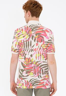 Erkek Turuncu Polo Yaka Tişört - 50231974008