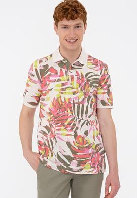 Erkek Turuncu Polo Yaka Tişört - 50231974008