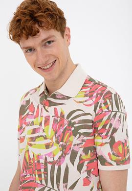 Erkek Turuncu Polo Yaka Tişört - 50231974008