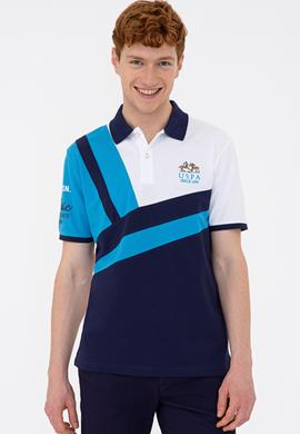 Erkek Kobalt Polo Yaka Tişört - 50232031011