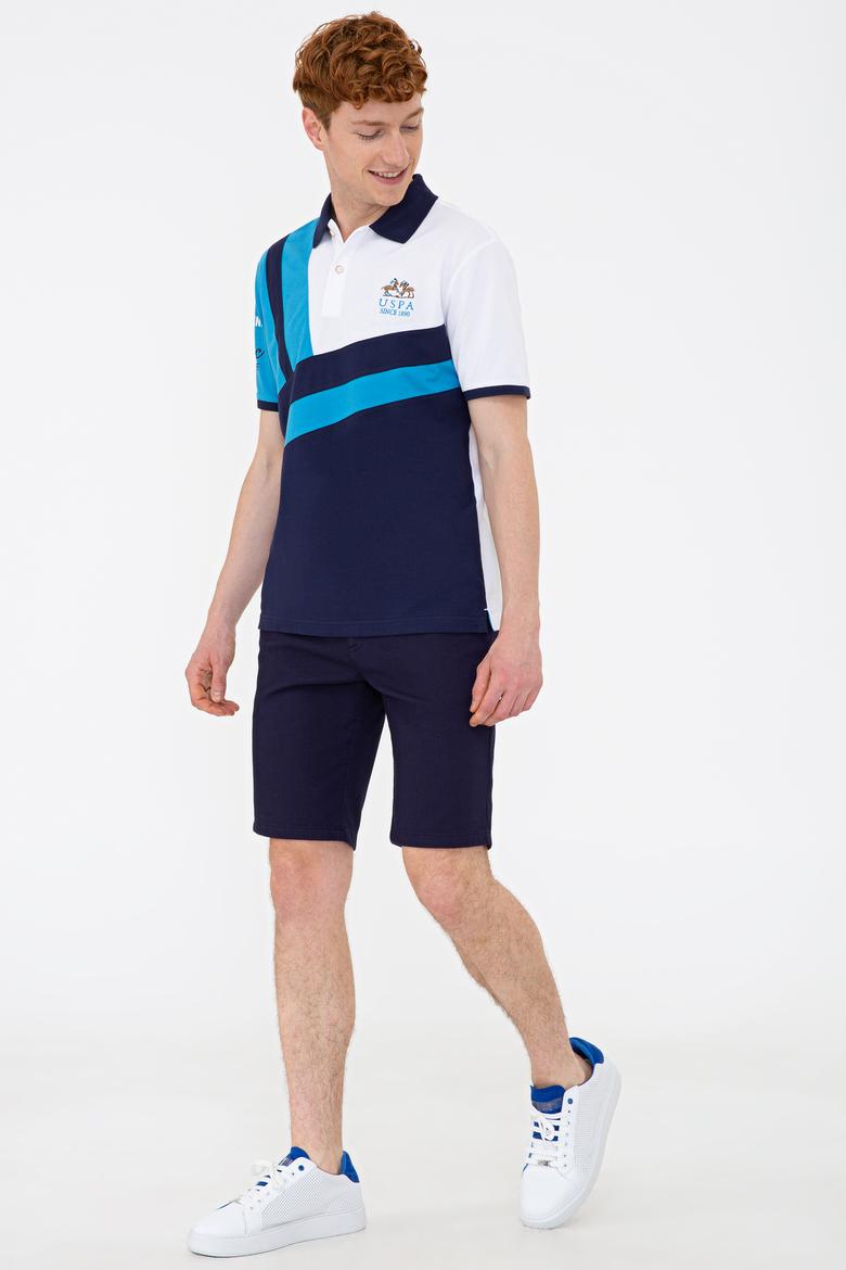 Erkek Kobalt Polo Yaka Tişört - 50232031011