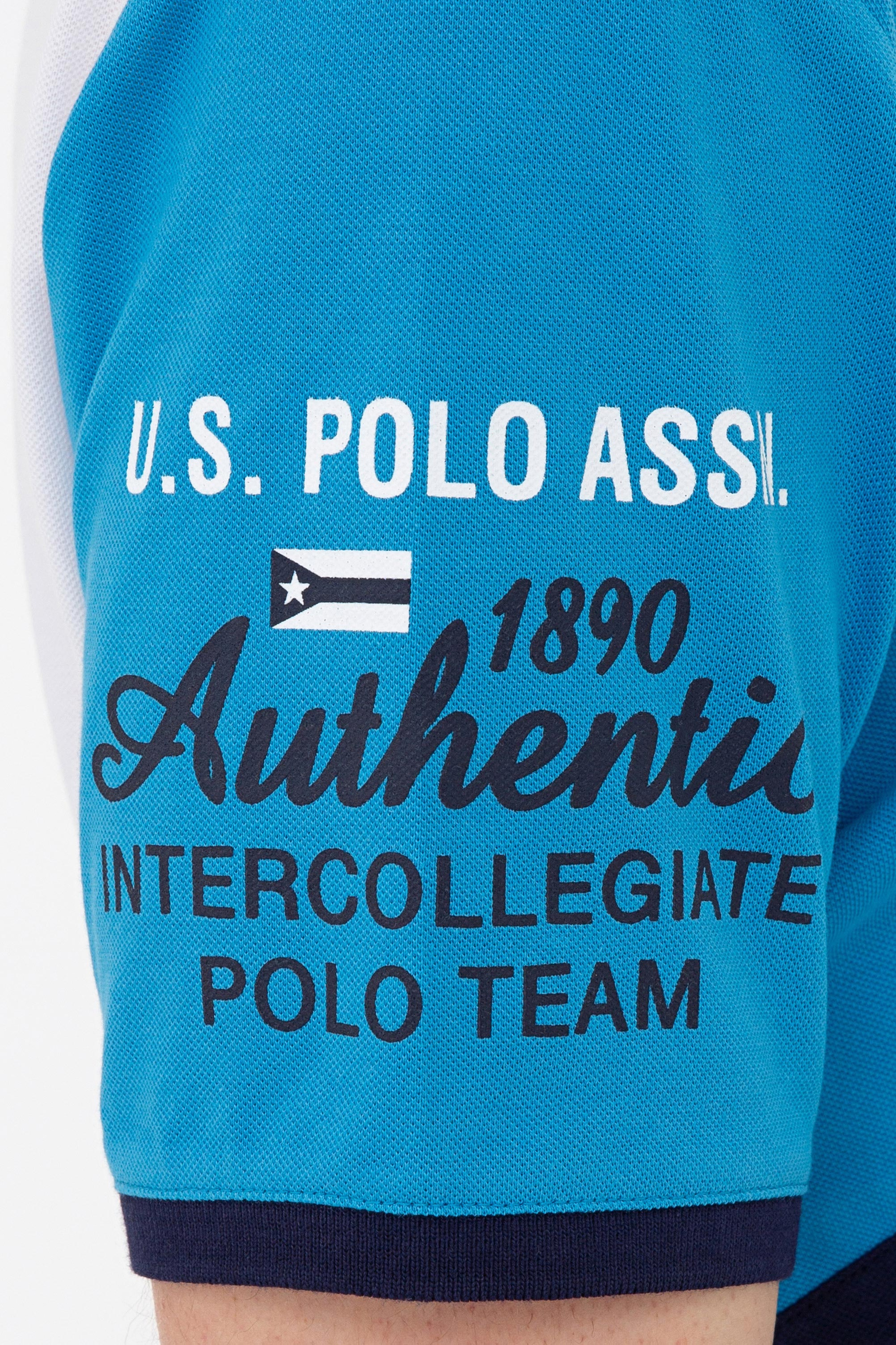 Erkek Kobalt Polo Yaka Tişört