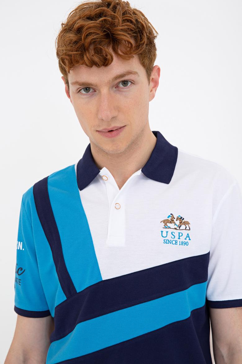 Erkek Kobalt Polo Yaka Tişört - 50232031011