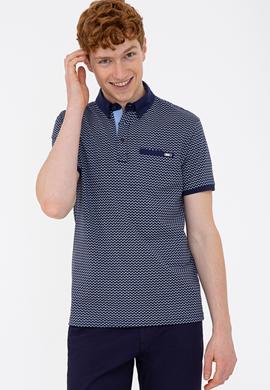 Erkek Lacivert Polo Yaka Tişört - 50231982016