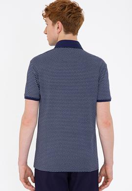 Erkek Lacivert Polo Yaka Tişört - 50231982016