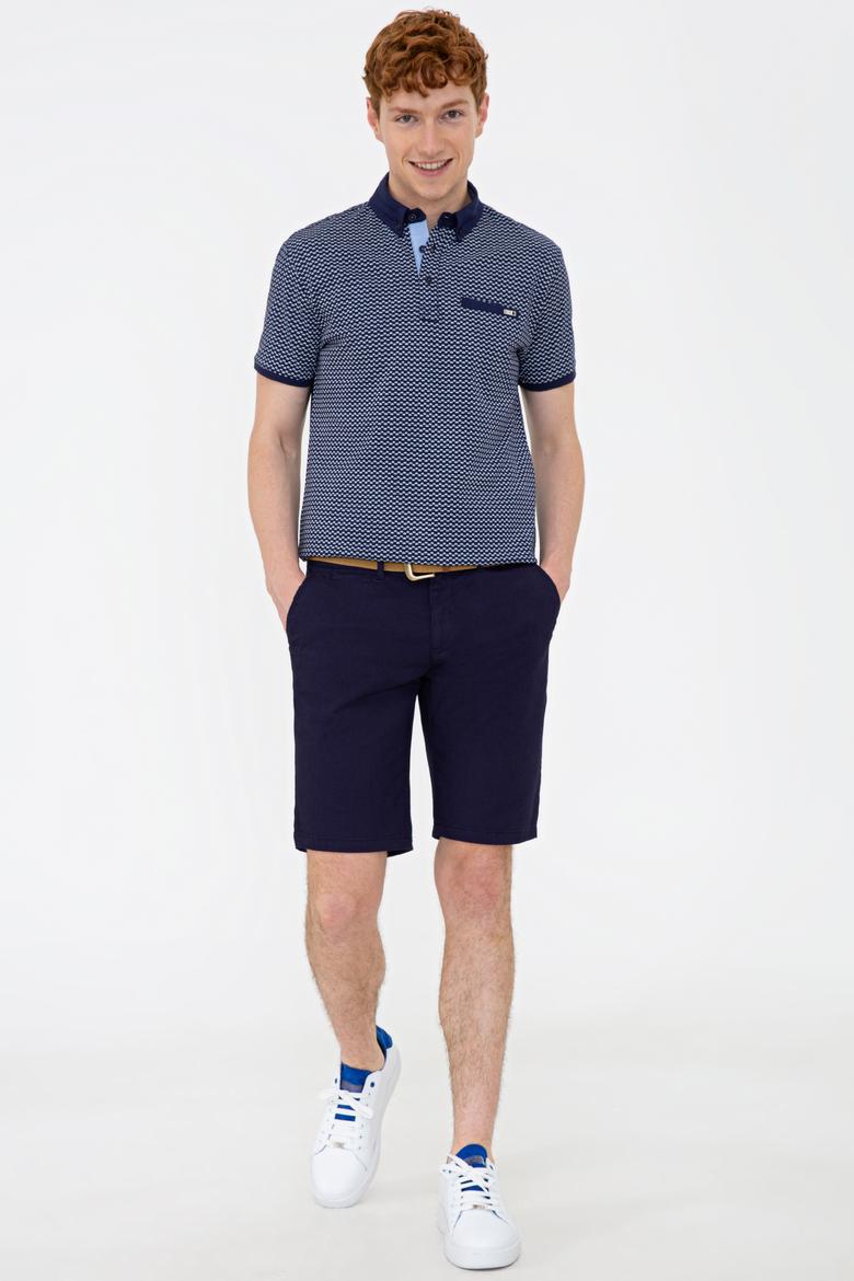 Erkek Lacivert Polo Yaka Tişört - 50231982016