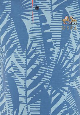 Erkek İndigo Polo Yaka Tişört - 50231980010