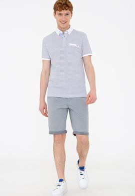 Erkek Beyaz Polo Yaka T-Shirt - 50231982009