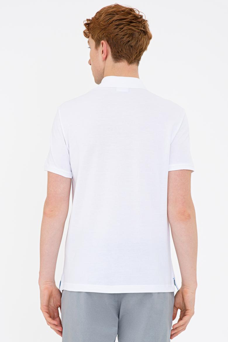 Erkek Beyaz Polo Yaka T-Shirt - 50231981006