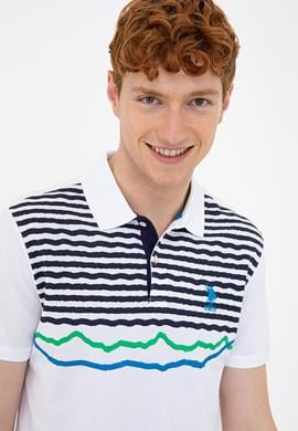 Erkek Beyaz Polo Yaka T-Shirt - 50231981006