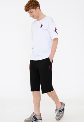 Erkek Siyah Örme Şort - 50232280044