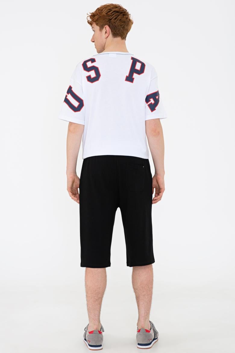 Erkek Siyah Örme Şort - 50232280044