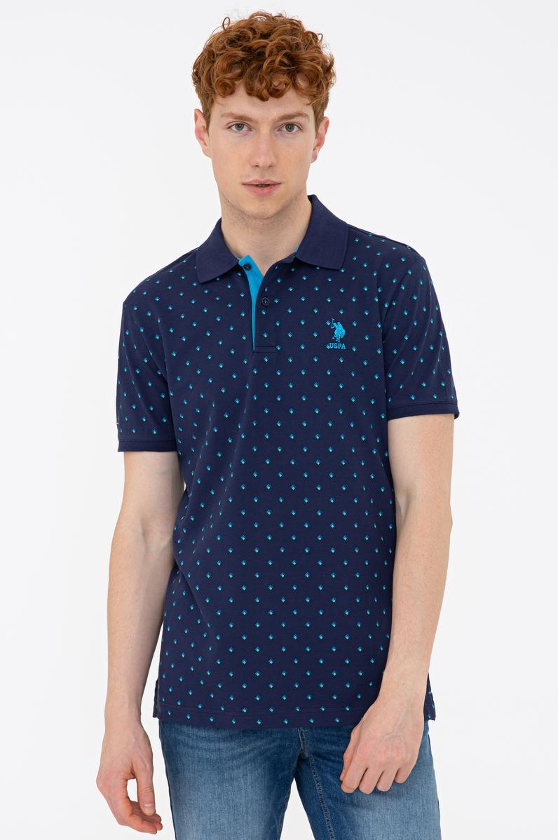 Erkek Lacivert Polo Yaka Tişört