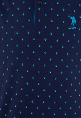 Erkek Lacivert Polo Yaka Tişört - 50232610018