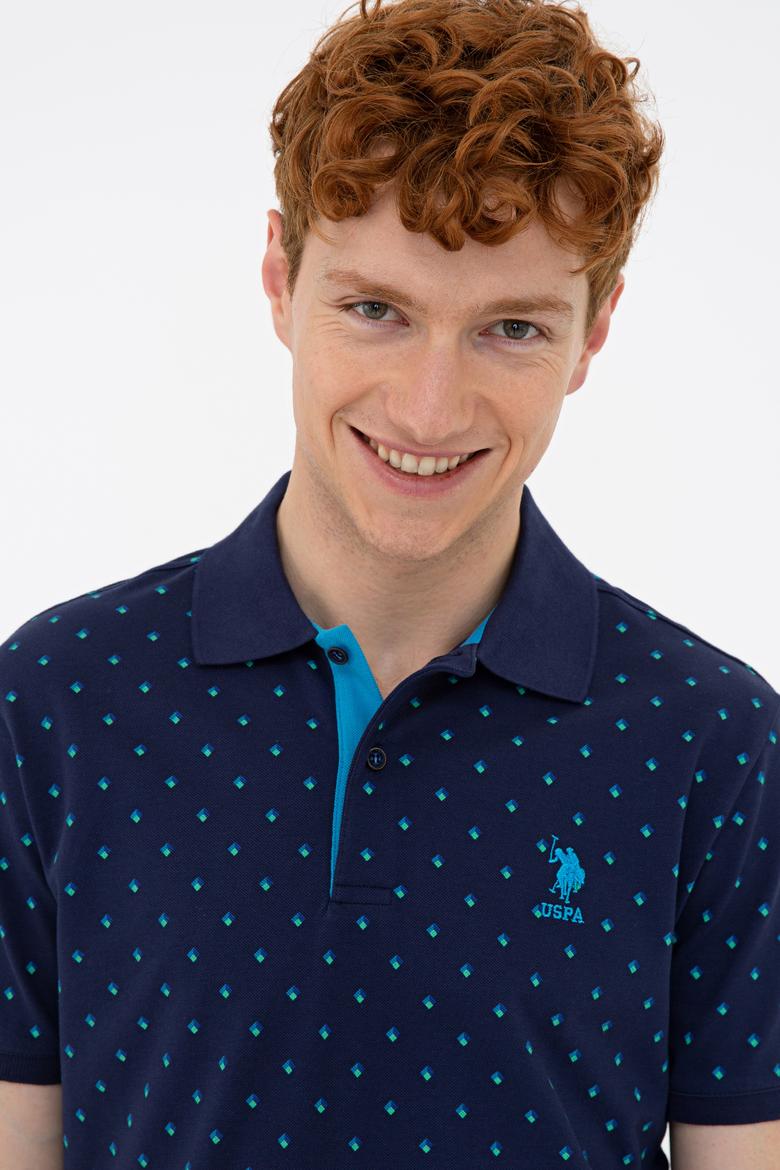 Erkek Lacivert Polo Yaka Tişört - 50232610018