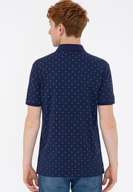Erkek Lacivert Polo Yaka Tişört - 50232610018