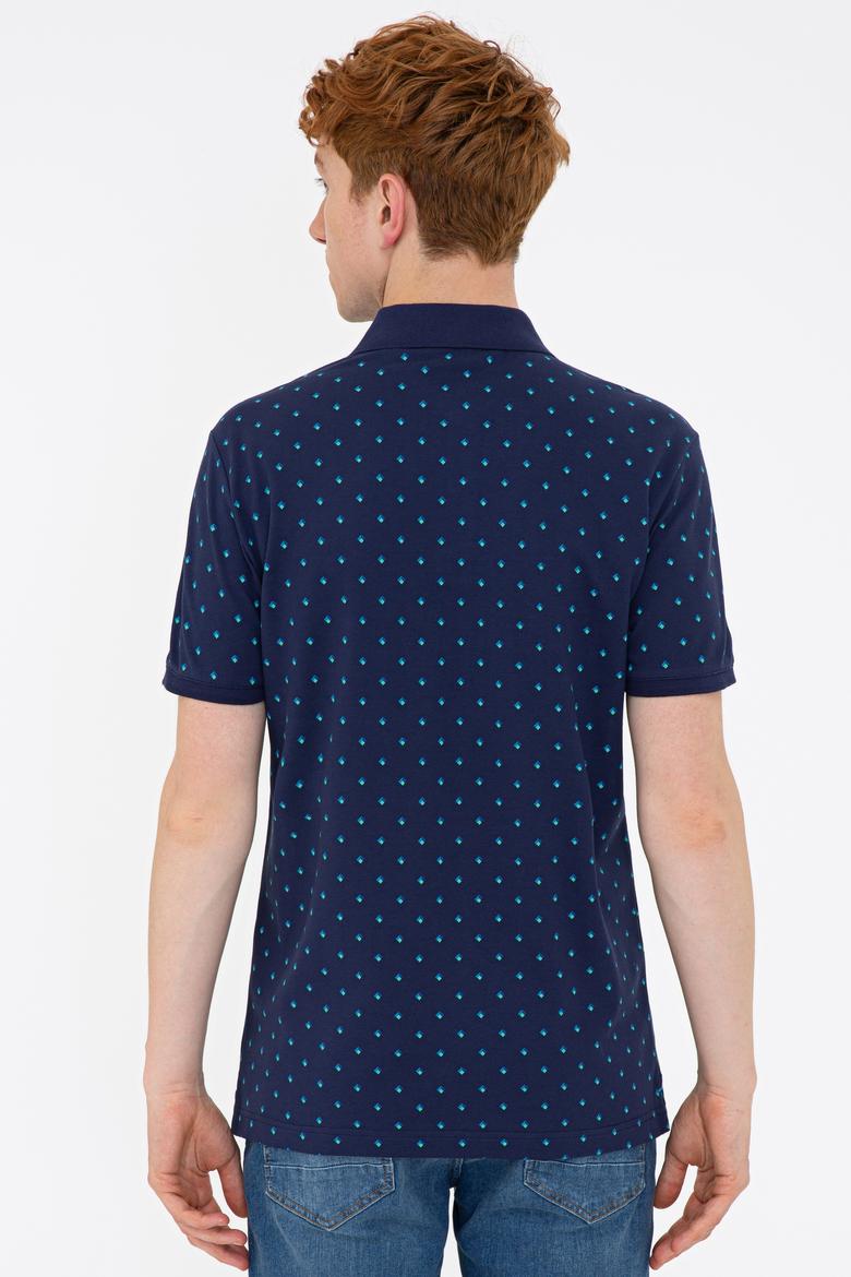Erkek Lacivert Polo Yaka Tişört - 50232610018