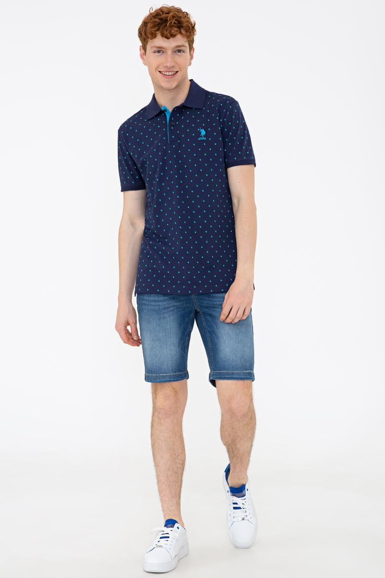 Erkek Lacivert Polo Yaka Tişört - 50232610018