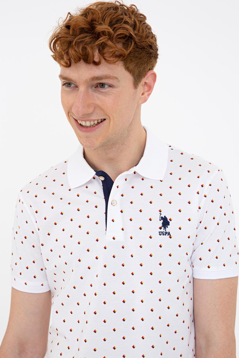 Erkek Beyaz Polo Yaka Tişört - 50232610007