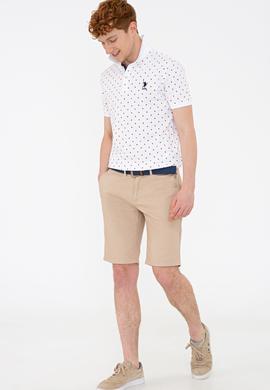 Erkek Beyaz Polo Yaka Tişört - 50232610007