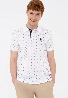 Erkek Beyaz Polo Yaka Tişört - 50232610007