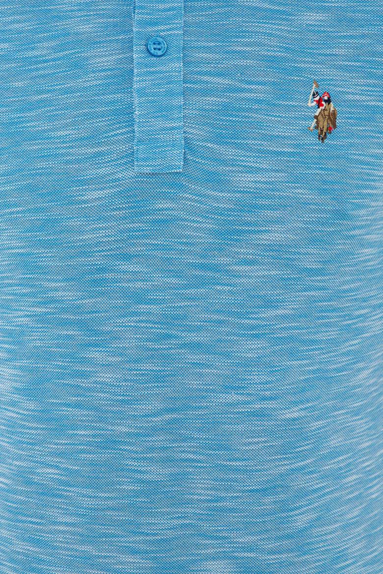 Erkek Kobalt Polo Yaka Tişört - 50235394041