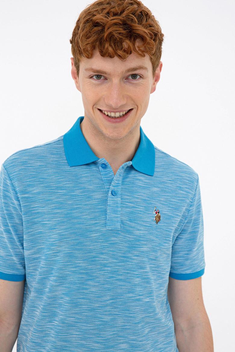 Erkek Kobalt Polo Yaka Tişört - 50235394041
